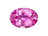 Pink Sapphire Loose Gemstone 6.8x4.9mm Oval 0.85ct
