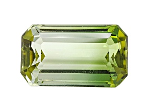 Bi-Color Tourmaline 12.0x7.1mm Emerald Cut 4.43ct