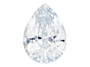 White Sapphire Loose Gemstone 11x8mm Pear Shape 4.20ct