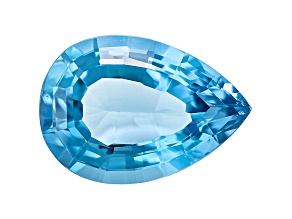 Swiss Blue Topaz 15x10mm Pear Shape 5.60ct