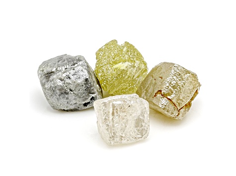 Natural Diamond Rough Set of 4 1.50ctw