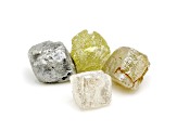 Natural Diamond Rough Set of 4 1.50ctw
