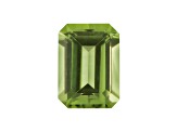 Peridot 7x5mm Emerald Cut 1.10ct