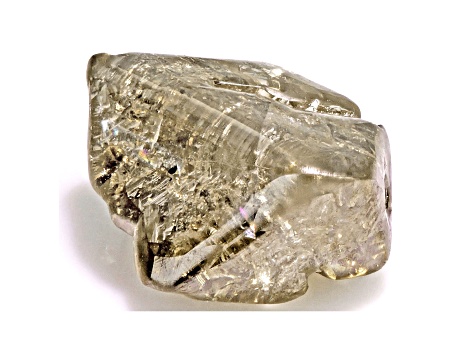 Natural Brown Diamond 7.3x6.6mm Octahedron 1.38ct