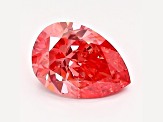 1.23ct Vivid Pink Pear Shape Lab-Grown Diamond VS1 Clarity IGI Certified