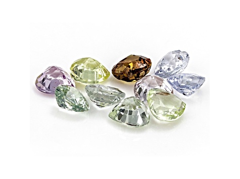 Multi-Color Sapphire 4mm Heart Shape Parcel 3.00ctw