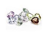 Multi-Color Sapphire 4mm Heart Shape Parcel 3.00ctw