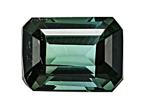 Green Tourmaline 7x5mm Emerald Cut 1.17ct