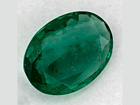 Zambian Emerald 9.89x7.28mm Oval 1.37ct
