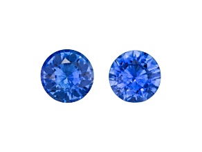 Sapphire 6mm Round Matched Pair 1.99ctw