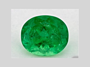 Emerald 7.56x6.46mm Oval 1.36ct