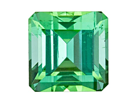 Green Tourmaline 7mm Emerald Cut 2.36ct