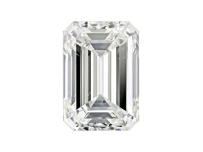 2ct White Emerald Cut Lab-Grown Diamond F Color, VS2, IGI Certified