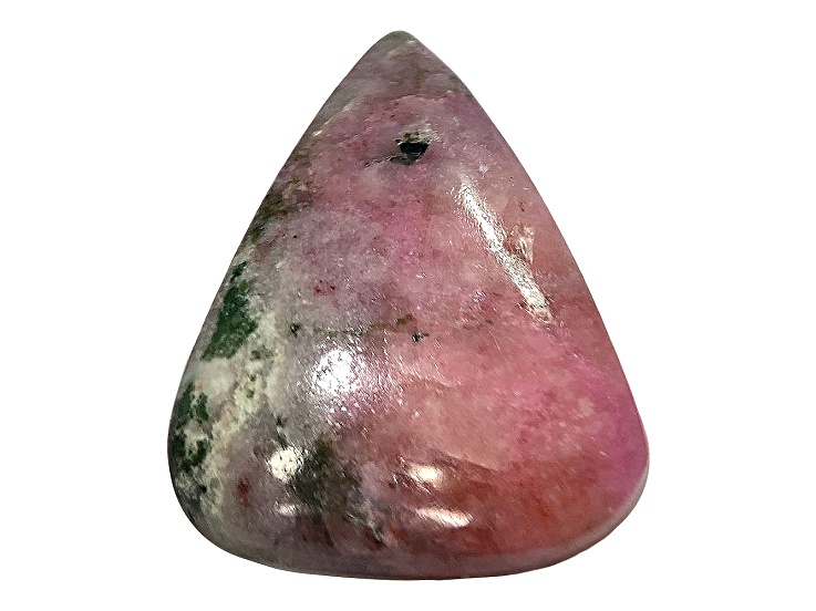 Pink Chalcedony 29.67x22.12mm Pear Shape Cabochon 24.80ct
