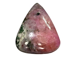 Pink Chalcedony 29.67x22.12mm Pear Shape Cabochon 24.80ct