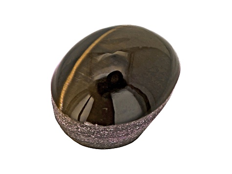 Sillimanite Cat's Eye 9x6.8mm Oval Cabochon 2.85ct