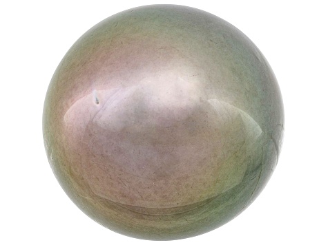 Cultured Tahitian Pearl 16.08mm Round Light Pistachio