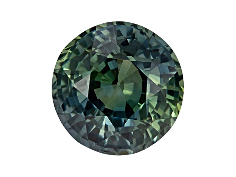 Teal Sapphire Unheated 8.25mm Round 3.06ct