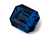 Cobalt Spinel 5.8x5.2mm Emerald Cut 1.03ct