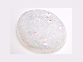 Australian Opal 12x10mm Oval Cabochon