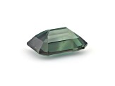 Green Sapphire 11x8.7mm Emerald Cut 5.01ct