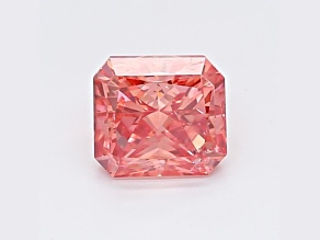 1.06ct Deep Pink Cushion Lab-Grown Diamond SI2 Clarity IGI Certified