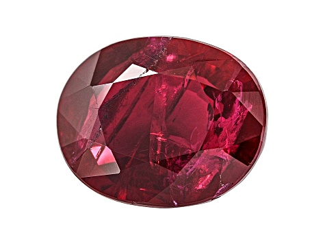 Ruby Unheated 6.95x5.5mm Oval 1.30ct