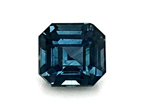 Teal Green-Blue Sapphire 6.26x5.92mm Emerald Cut 1.55ct