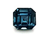 Teal Green-Blue Sapphire 6.26x5.92mm Emerald Cut 1.55ct