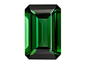 Green Tourmaline 11.5x7.9mm Emerald Cut 3.87ct