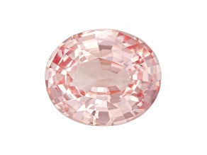 Padparadscha Sapphire Unheated 7.54x5.72mm Oval 1.22ct