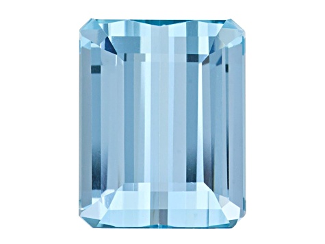 Aquamarine 10.8x8.6mm Emerald Cut 4.80ct