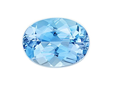 Aquamarine 7x5.1mm Oval 0.75ct