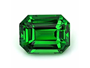 Tsavorite Garnet 7.5x5.7mm Emerald Cut 1.52ct