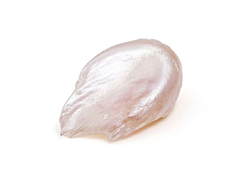 Natural Tennessee Freshwater Pink Pearl 10.8x6.4mm Wing Shape 1.39ct