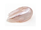 Natural Tennessee Freshwater Pink Pearl 10.8x6.4mm Wing Shape 1.39ct