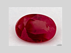 Ruby 7.15x5.17mm Oval 0.91ct