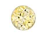 Yellow Sapphire Loose Gemstone Unheated 6mm Round 1.23ct