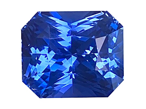 Sapphire Loose Gemstone 11.2x9.6mm Radiant Cut 7.71ct