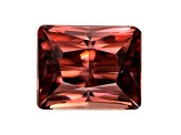 Brown Zircon 9x7.3mm Radiant Cut 4.88ct