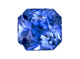 Sapphire Loose Gemstone 7.4x7.1mm Radiant Cut 2.55ct