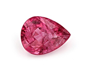 Pink Spinel 9x7mm Pear Shape Checkerboard Cut 1.78ct
