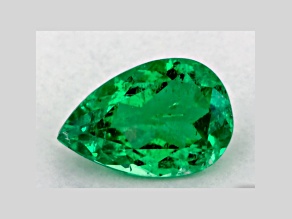Emerald 9.62x6.42mm Pear Shape 1.37ct