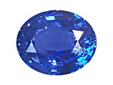 Sapphire Loose Gemstone 9.9x8.1mm Oval 4.06ct