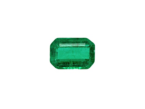 Zambian Emerald 7x5mm Emerald Cut 0.93ct