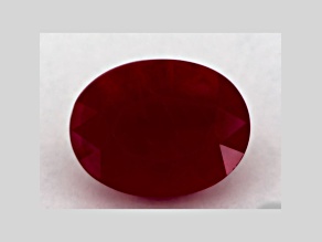 Ruby 6.7x5.11mm Oval 1.21ct