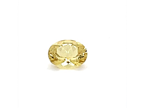 Canary Apatite 8x6mm Oval 1.13ct