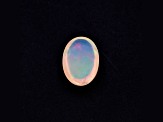 Ethiopian White Opal 14x10mm Oval 3.39ctw