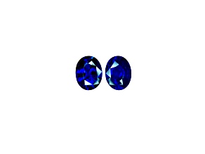Sapphire 14.1x10.9mm Oval Matched Pair 17.92ctw