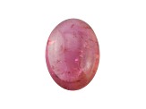 Pink Tourmaline 7x5mm Oval Cabochon 1.20ct